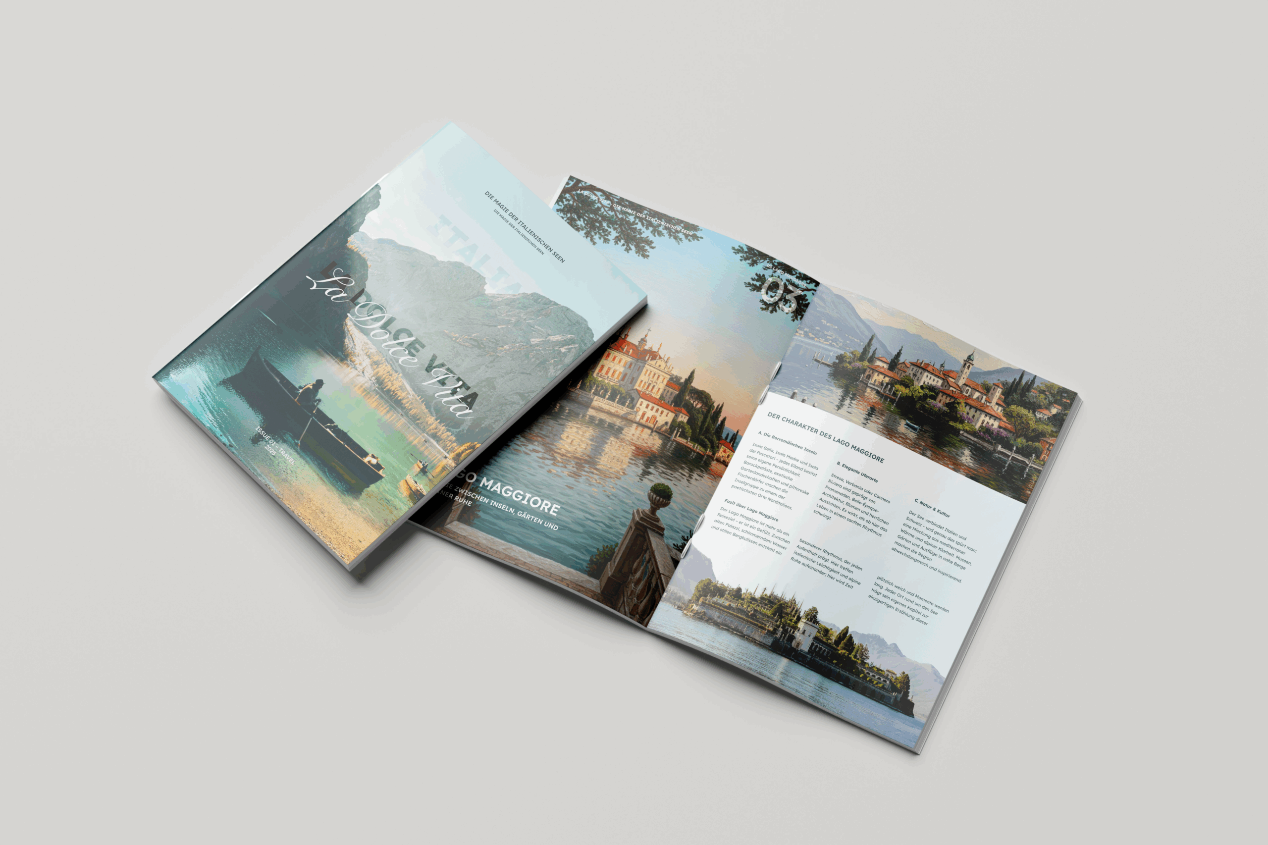 a4 catalog magazine mock up
